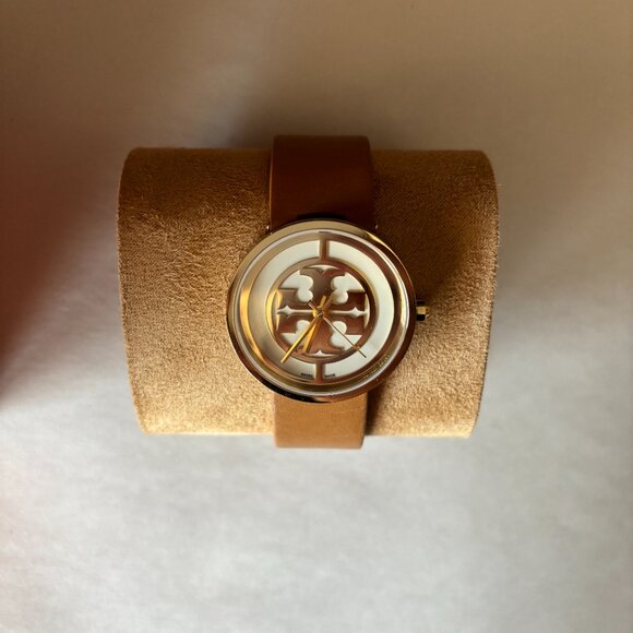 NWT & Box Tory Burch Reva Ivory Dial 38 MM Ladies Watch 4020 main image 7
